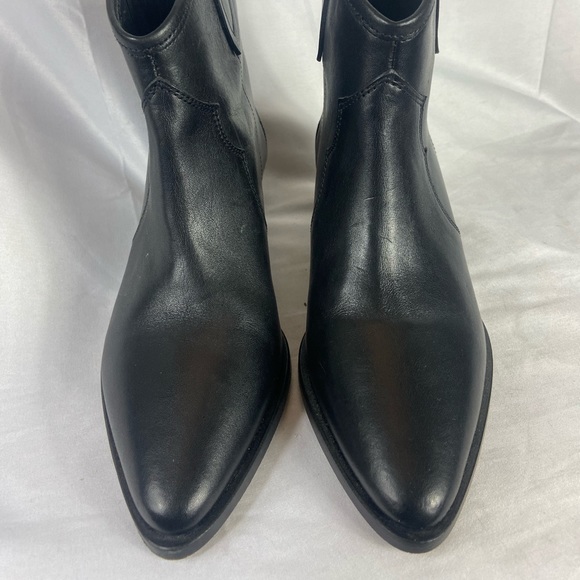 Isabel Marrant Black studded Cowboy style ankle booties EU35/US5 - Picture 2 of 5